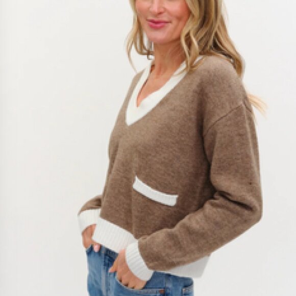 SIX / FIFTY  Libby Sweater Large NWT - Picture 3 of 11